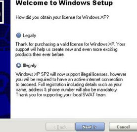 Microsoft no protegerá al Service Pack 2 para XP.