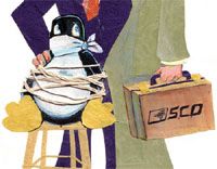 SCO se inspiro en las actuaciones de la RIAA contra &quot;los piratas de la música&quot; para demandar a IBM y a los usuarios de Linux